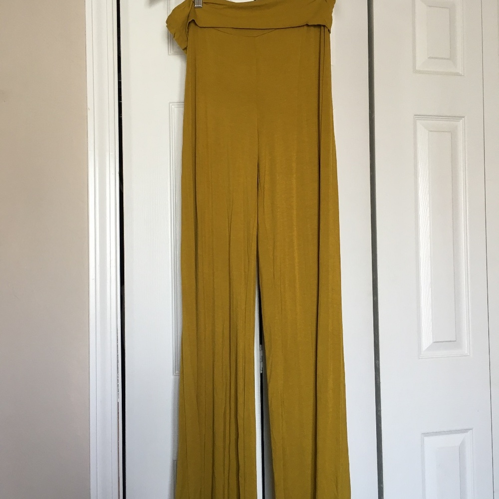 Mustard yellow dress pants